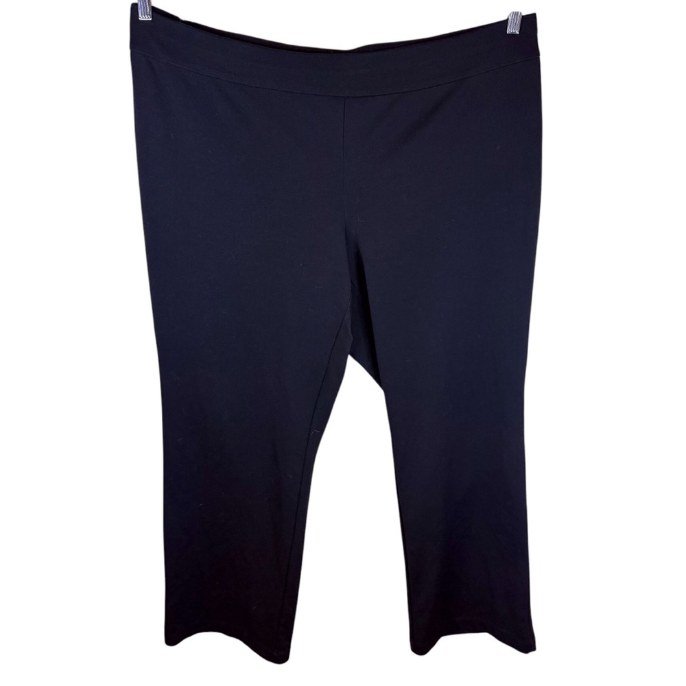 NWOT Lane Bryant Pull‎ On Plus Size Black Dress Pants Size 22/24 Petite Office